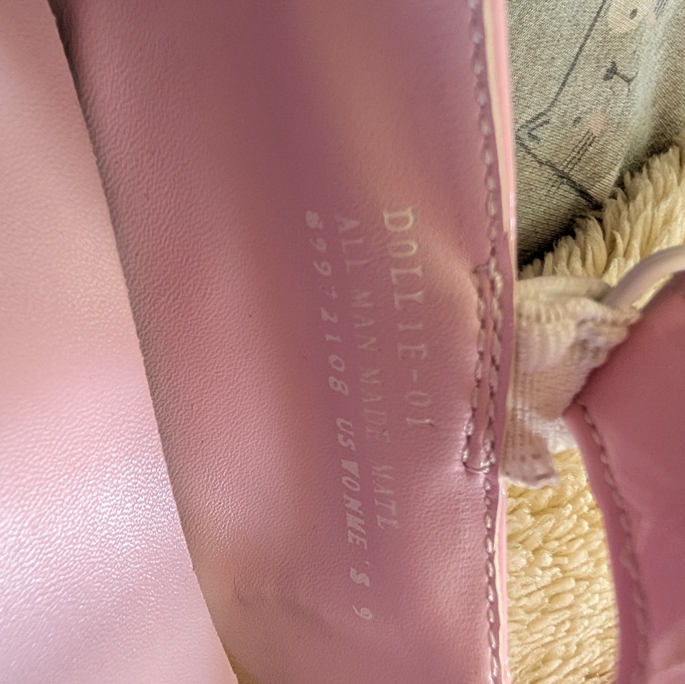 Demonia Dollie Pink Platform Shoes - Size 9 - Picture 7 of 7